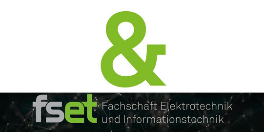 Grafik mit Logo Fachschaft ETIT